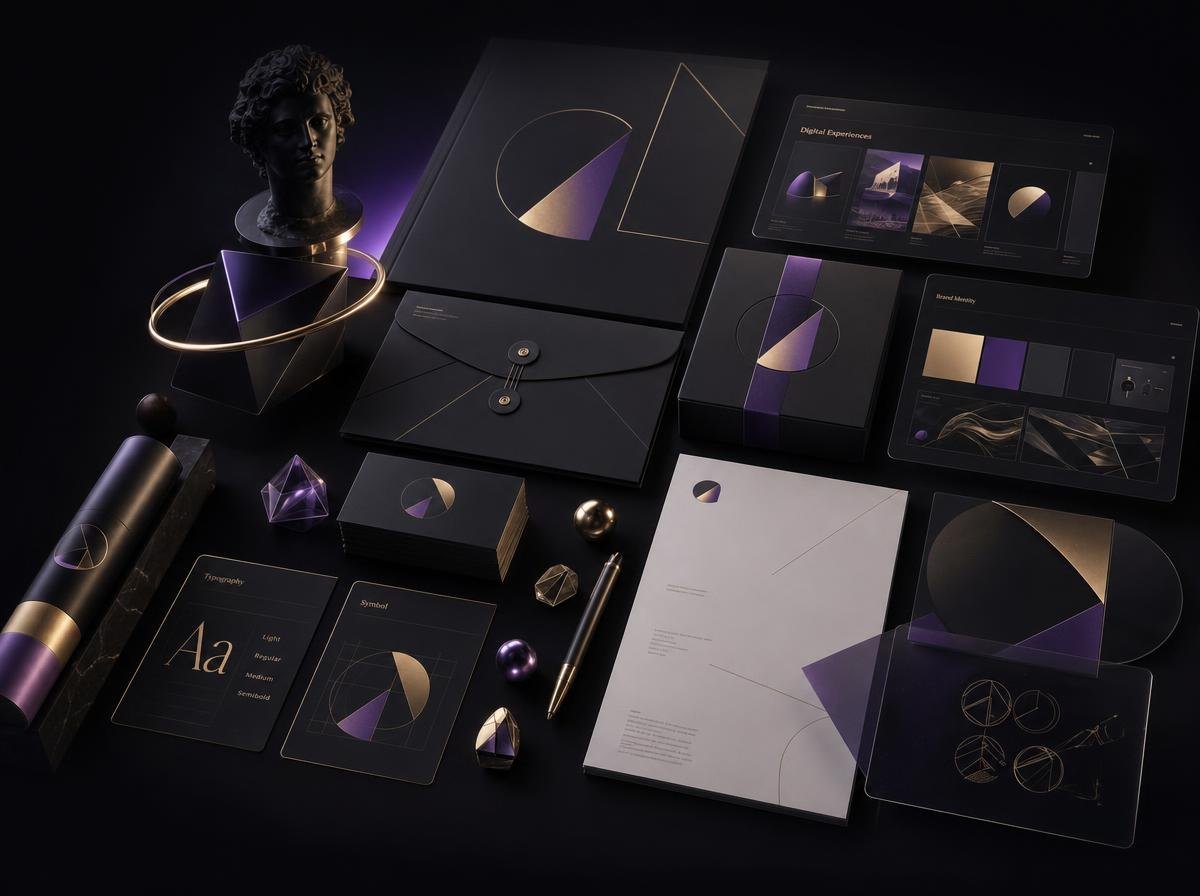 Digital graphic design showcase